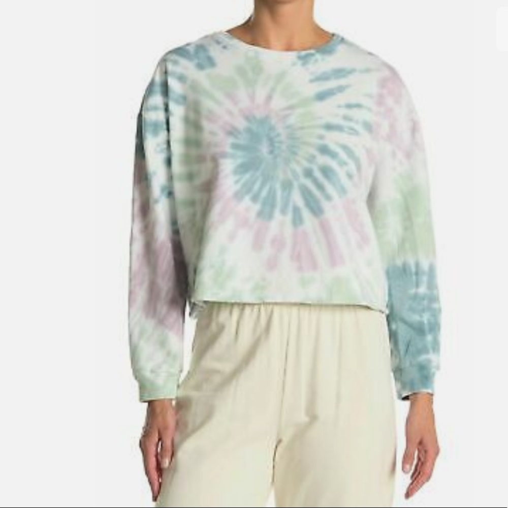 NWT! ROW A Tie Dye Crew Neck Sweatshirt Size XL